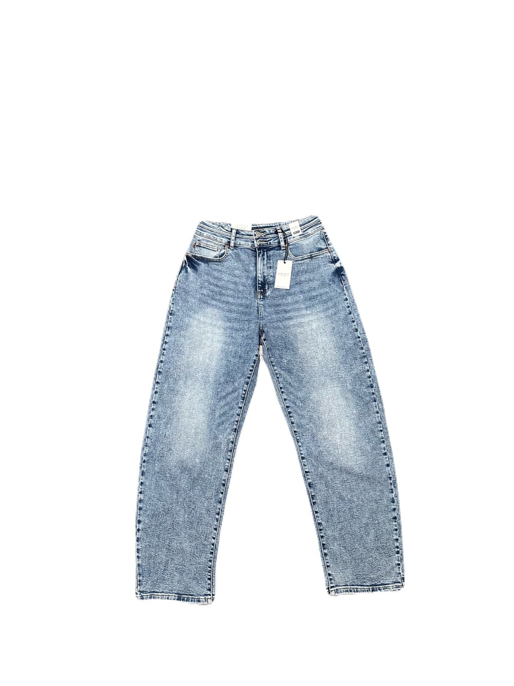Judy Blue High Waist Marlow Arc Leg Jeans Blue Denim Size 9/29 NWT Light Wash